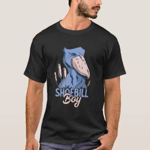 Shoebill Boy Bird African Stork Bird Shoebill T-Shirt