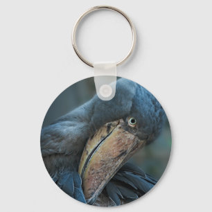 Shoebill Coaster Key Ring