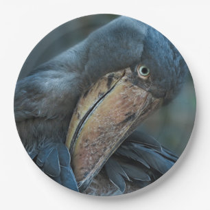 Shoebill Paper Plate