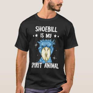 Shoebill Spirit Animal African Bird African Stork  T-Shirt