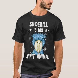Shoebill Spirit Animal African Bird African Stork  T-Shirt