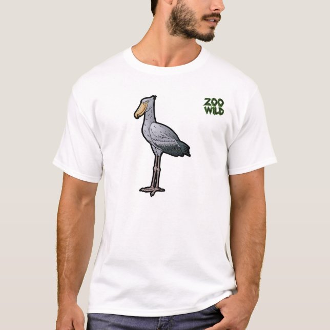 Shoebill Stork T-Shirt (Front)