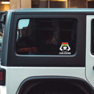 Shoebox Family Vinyl Car Window Sticker - Girl