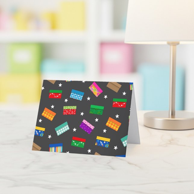 Shoebox Star Thank You Card - Grey (Creator Uploaded)