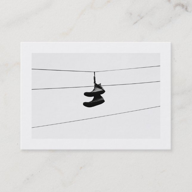 Shoefiti (Bordered) Business Card (Front)