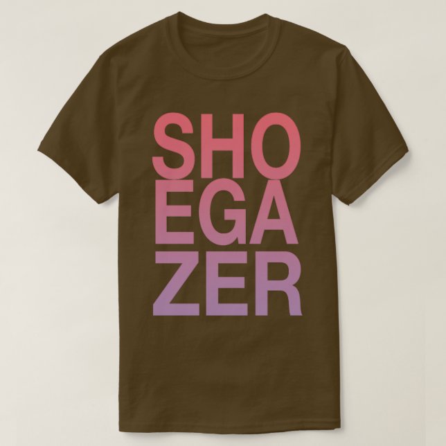 SHOEGAZER T-Shirt (Design Front)