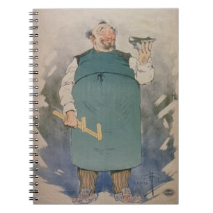 Shoemaker (colour litho) spiral notebook