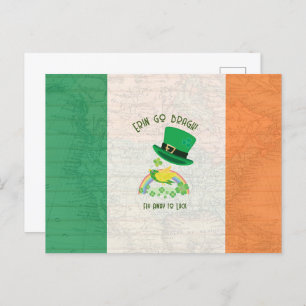 Shoemaker's Lucky Flight Postcard