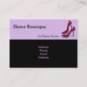 Shoes Boutique Business Card