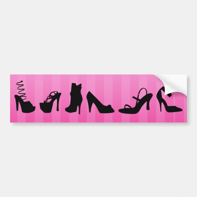 Shoes Bumper Sticker (Front)