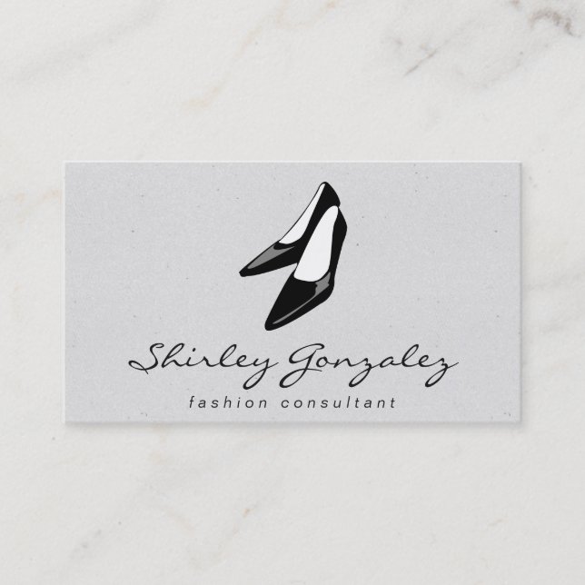 Shoes Business Card (Front)