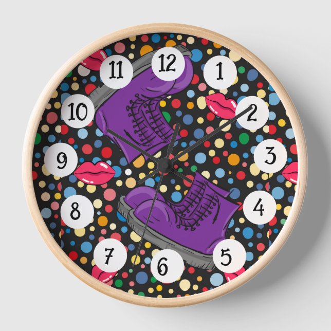 SHOES CLOCK (Front)