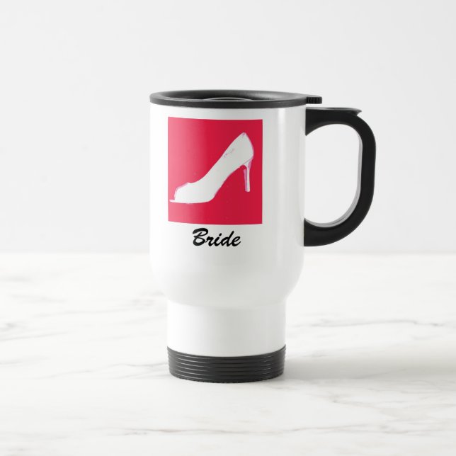 Shoes for the Bride Travel Mug (Right)