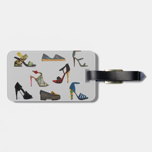Shoes Luggage Tag (Back Horizontal)