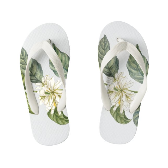 Shoes of blossom kid's jandals (Footbed)