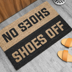 Shoes Off Shoes On Doormat