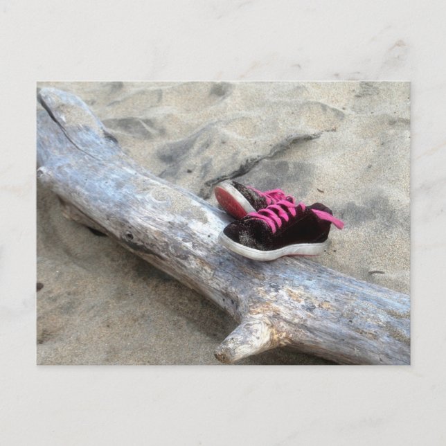 Shoes on the Beach Postcard (Front)