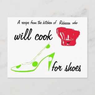 Shoes Recipe Card