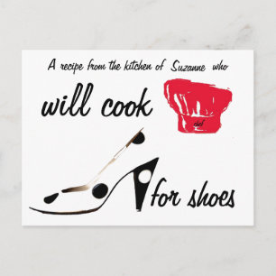 Shoes Recipe Card