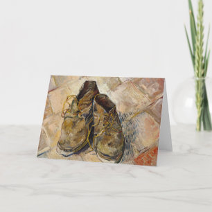 Shoes   Vincent van Gogh Card
