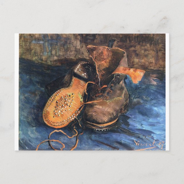 Shoes - Vincent Van Gogh Postcard (Front)