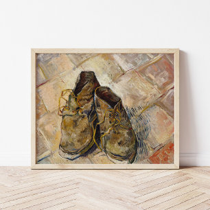 Shoes   Vincent van Gogh Poster