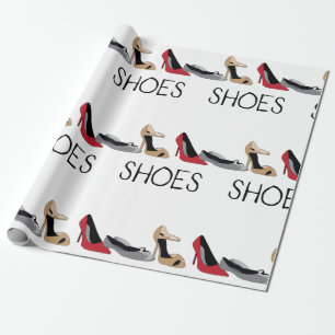 Shoes Wrapping Paper