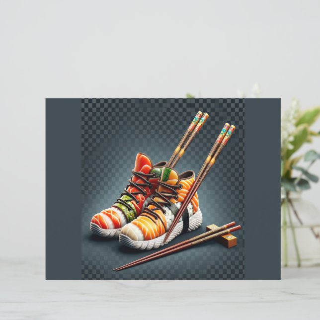 Shoeshi ME - Unique Sushi Sneaker (Standing Front)