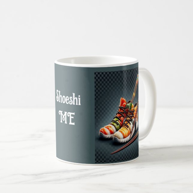 Shoeshi ME - Unique Sushi Sneaker Coffee Mug (Front Right)