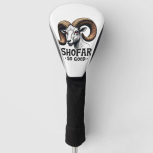 Shofar so good Jewish Goat Hanukkah Lovers  Golf Head Cover