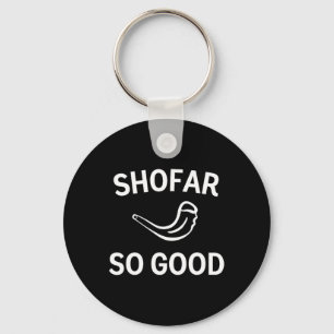 Shofar So Good Rosh Hashh Rams Horn Jewish New Yea Key Ring
