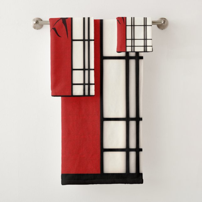 shoji - bamboo bath towel set (Insitu)