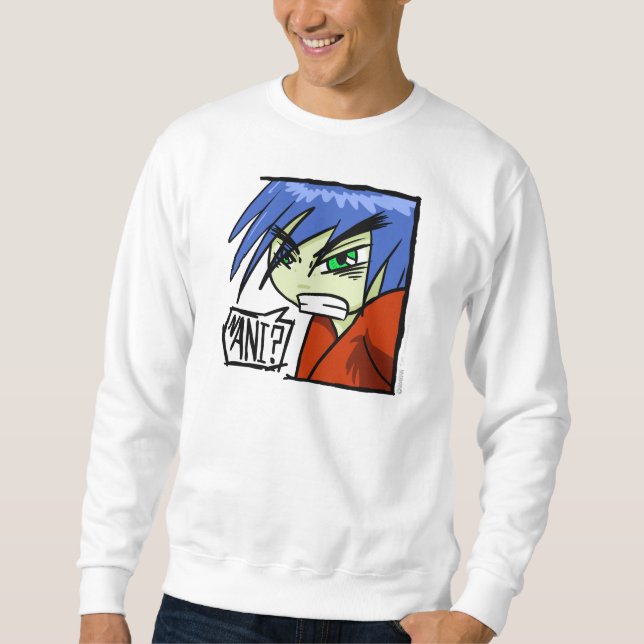 Shonen! - Ushio Anime Manga Drawing Sweatshirt (Front)