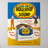 Shoop Shoop Hula Hoop Vintage Cover Ad 