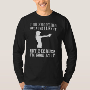 Shoot for Laughs - Funny Shooting Enthusiast Tee, T-Shirt