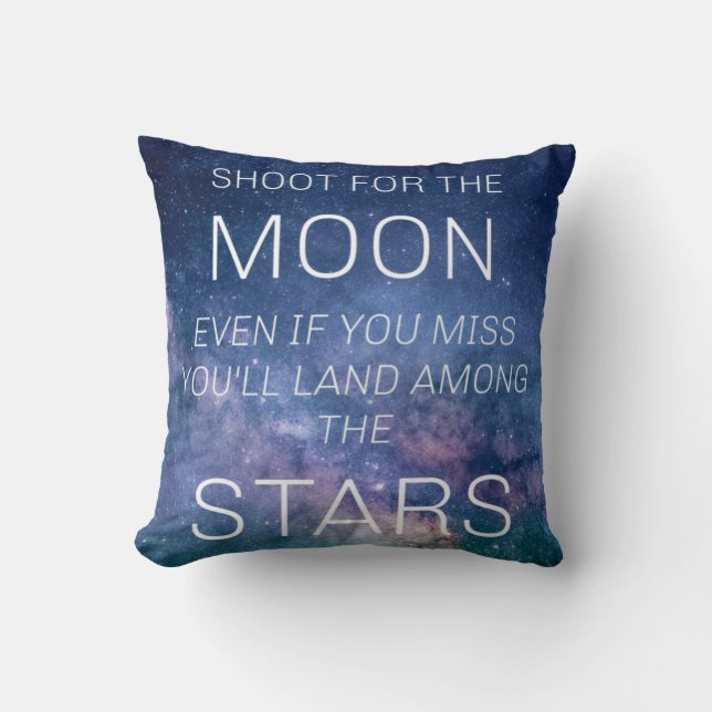 Shoot For The Moon Cushion (Front)