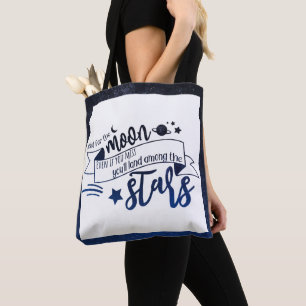 Shoot for the Moon Tote Bag