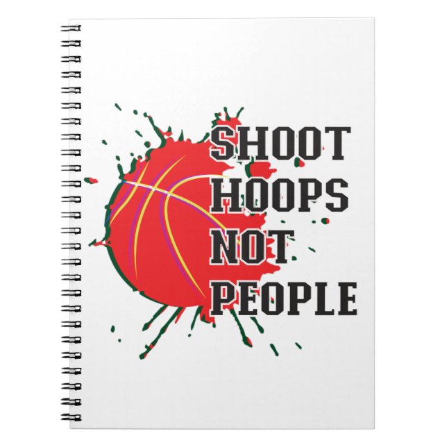 Shoot Hoops Notebook (Front)
