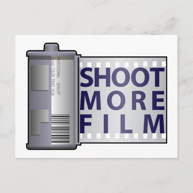 Shoot More Film Postcard (Front)