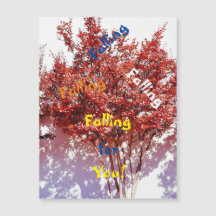 Shoot Your Shot To Anyone Magnetic Greeting Card