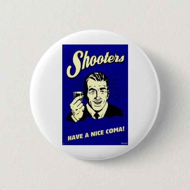 shooters have a nice coma 6 cm round badge (Front)