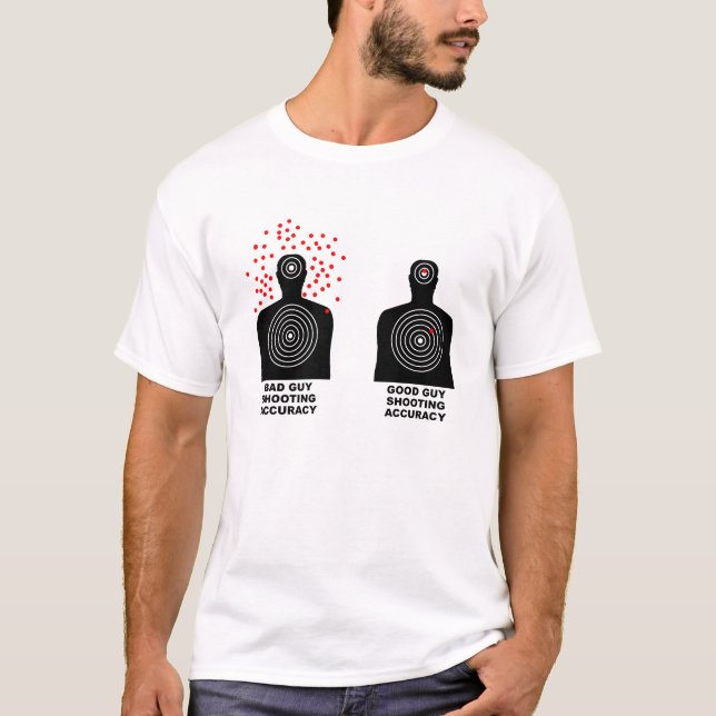 Shooting Accuracy Funny Tshirt (Front)