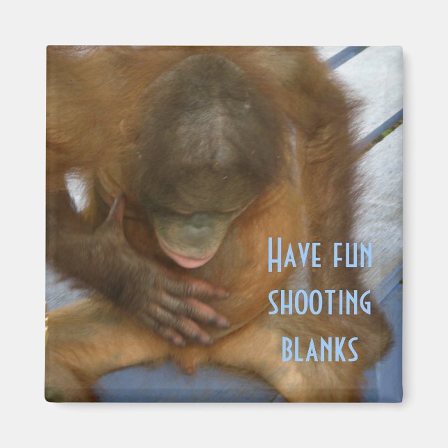 Shooting Blanks Elective Surgery Magnet (Front)