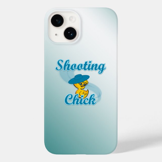 Shooting Chick #3 Case-Mate iPhone Case (Back)