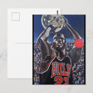 Shooting for the Moon Painting by Alfred Fox Postcard