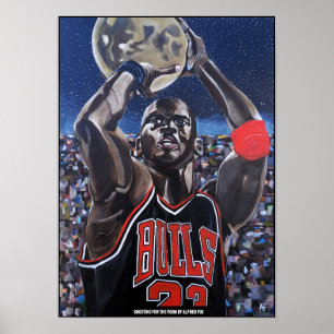 Shooting for the Moon Painting by Alfred Fox Poster