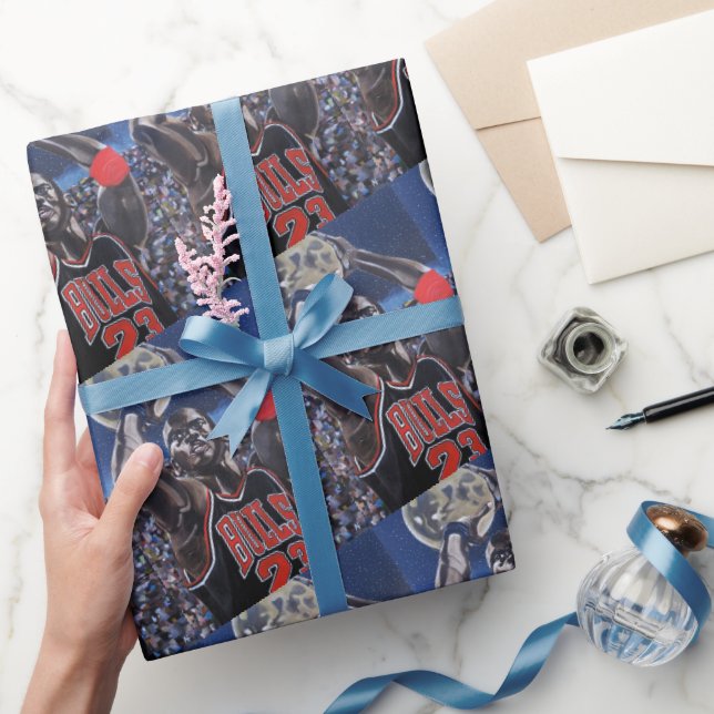 Shooting for the Moon Painting by Alfred Fox Wrapping Paper (Gifting)