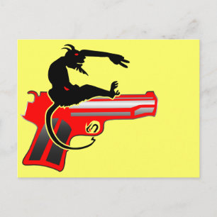 Shooting Hero Postcard