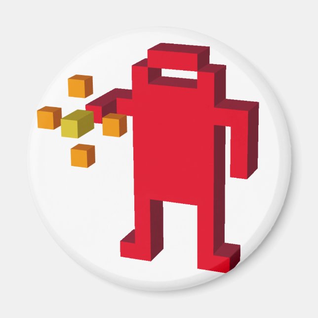 shooting robot magnet (Front)