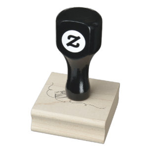 Shooting sketch drawing rubber stamp